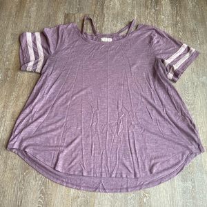 Maurices Cold Shoulder Tee